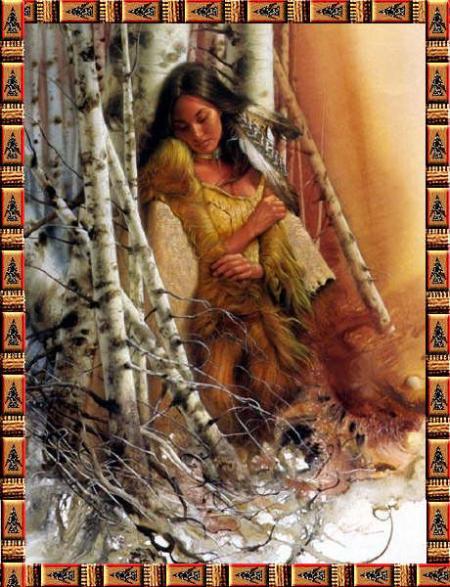 Superbe portrait de Femme Indienne